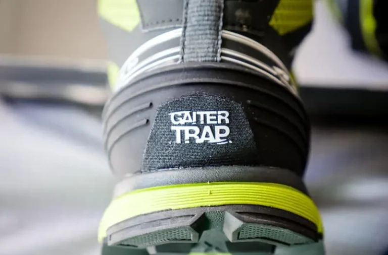 altra running shoes with gaiter trap