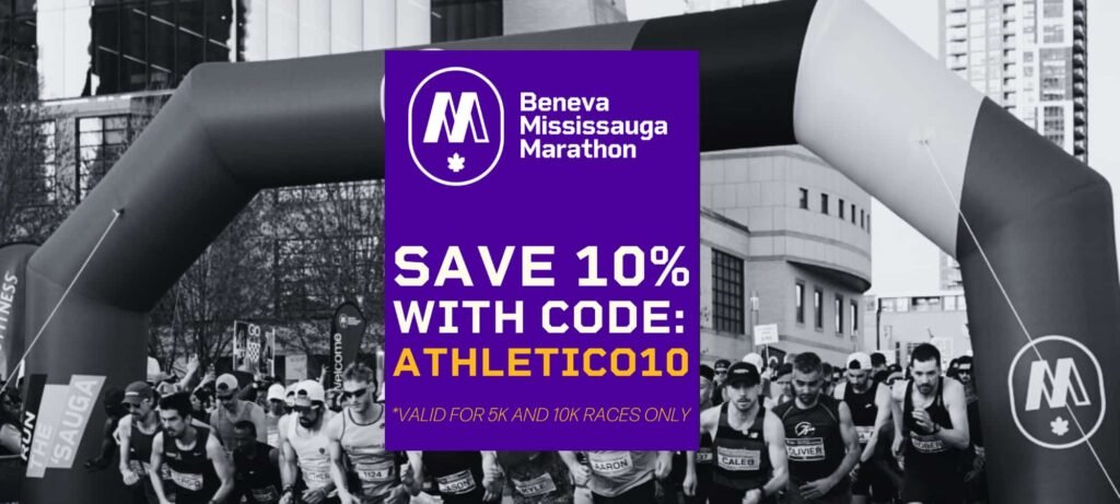 beneva mississauga marathon discount coupon 2026